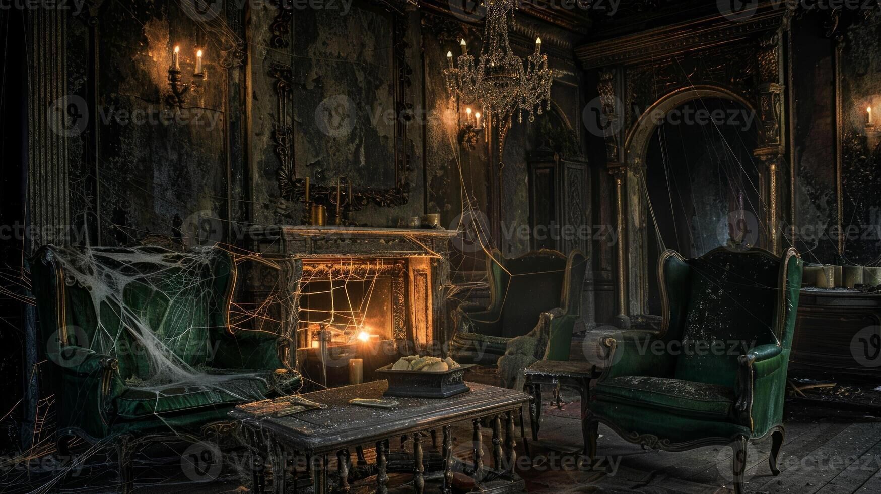 Step 3: Ghostly Interiors with a Dash of Style